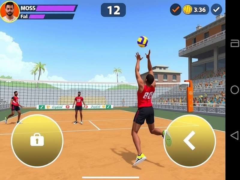 Indian Volleyball Aces Gameplay Screenshot